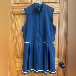 Varley Navy Tennis Dress